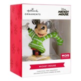 Kerstornament: Mickey  Mouse -Green - Sweater