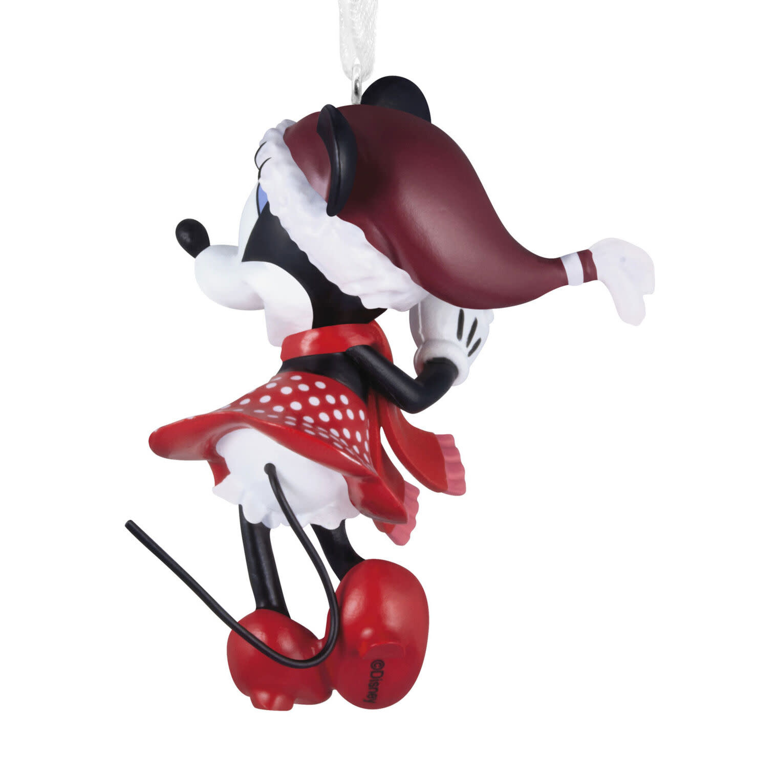 Kerstornament: Minnie Mouse - Festive Hallmark