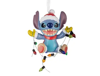 Kerstornament: Lilo & Stitch -Lichtsnoer-Stitch