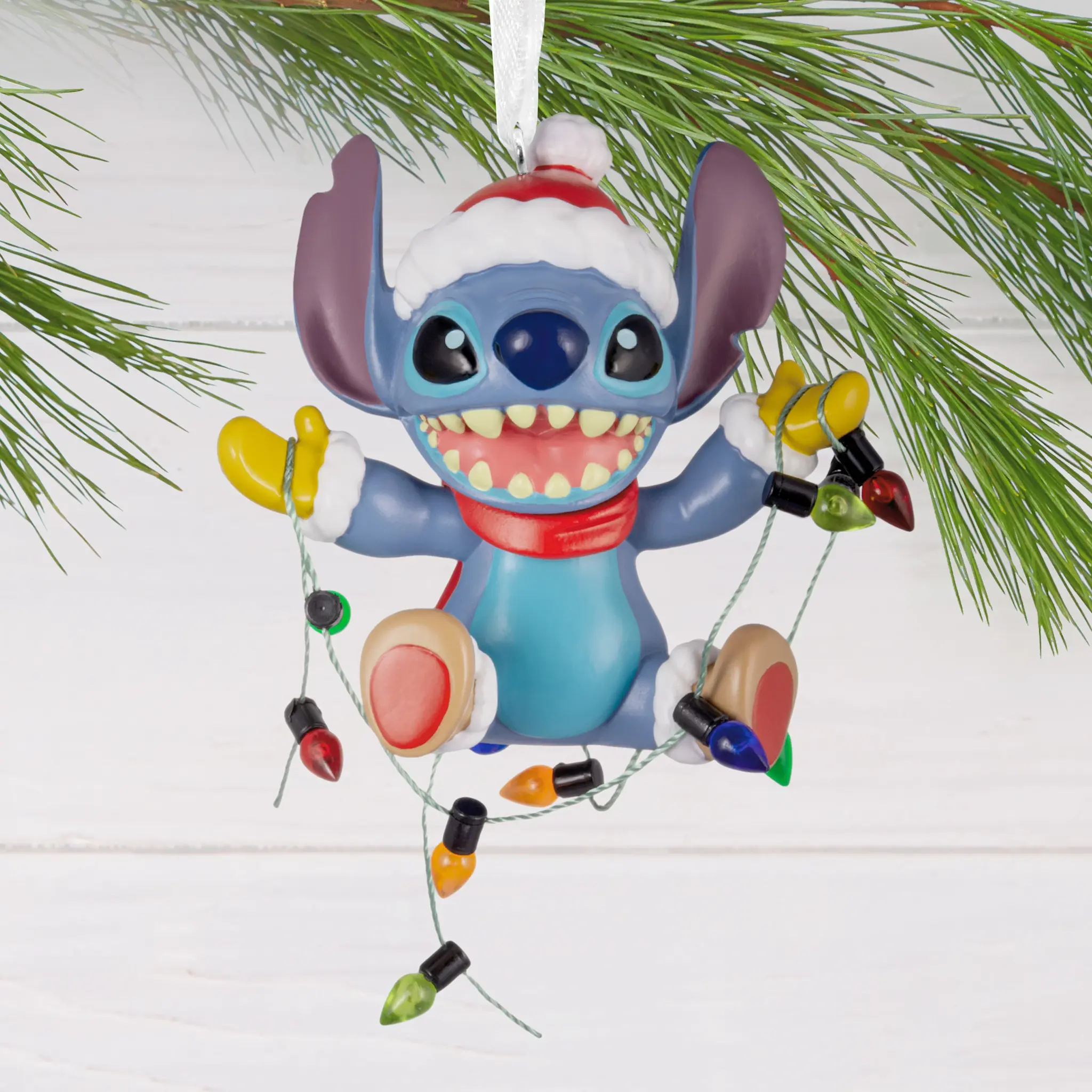Kerstornament: Lilo & Stitch -Lichtsnoer-Stitch