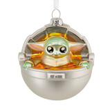 Kerstornament: Grogu - Glass