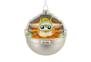 Kerstornament: Grogu - Glass