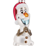 Kerstornament:  Olaf - Glas
