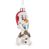 Kerstornament:  Olaf - Glas