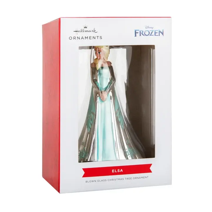 Kerstornament: Elsa -Glas