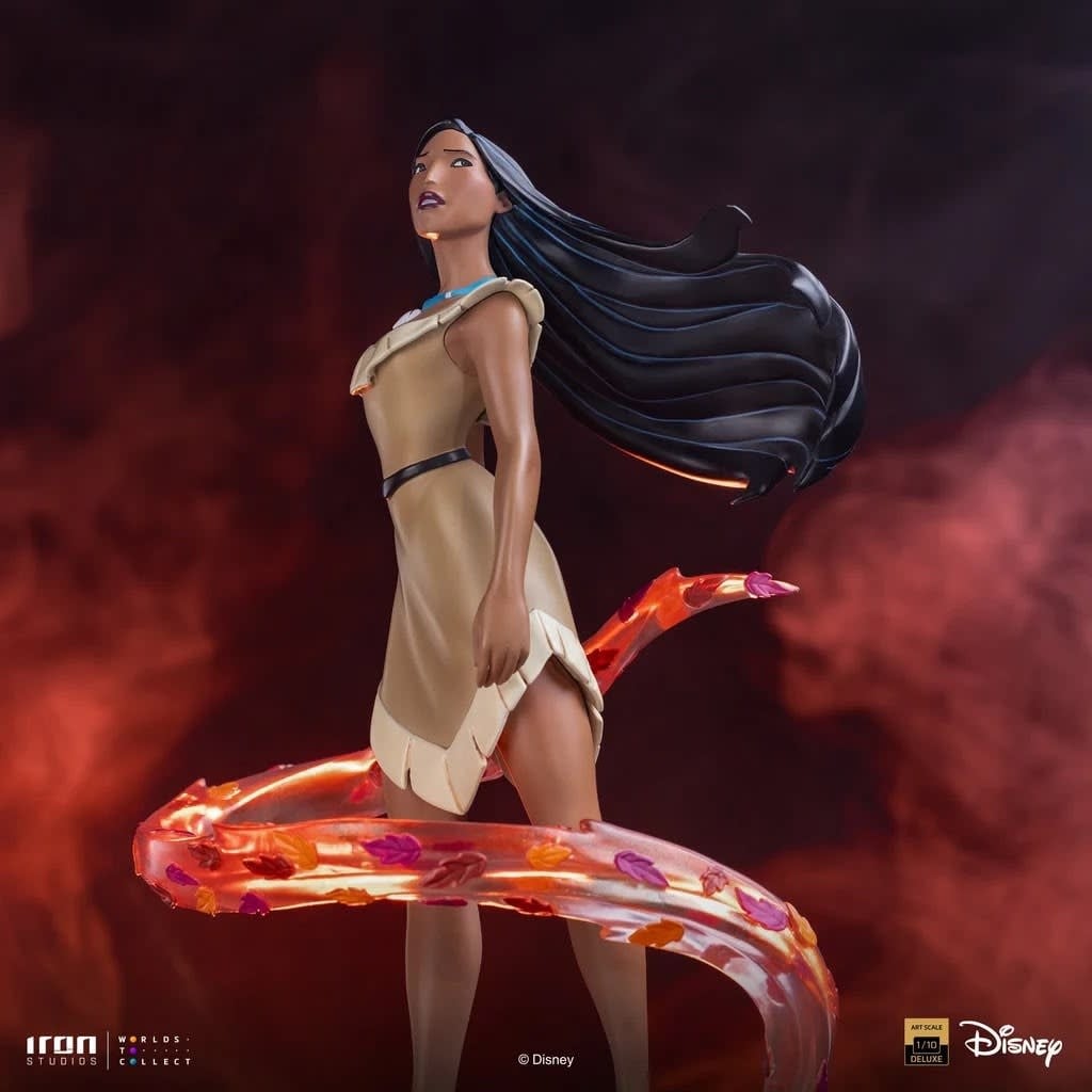 Figurine: Pocahontas - Colors of the Wind ver. - Disney Classics - Art Scale 1/10 - Iron Studios