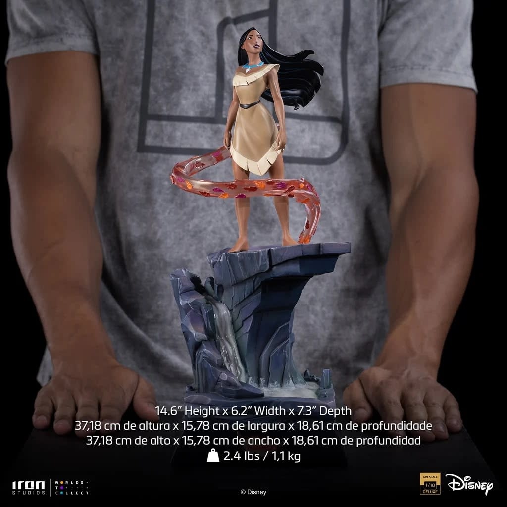 Figurine: Pocahontas - Colors of the Wind ver. - Disney Classics - Art Scale 1/10 - Iron Studios