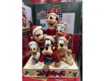 Figurine: Disney  -  FAB 4 with music Traditions by Jim Shore