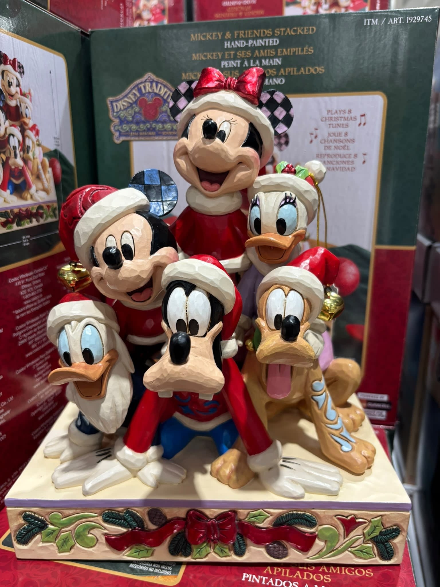 Figurine: Disney  -  FAB 4 with music Traditions by Jim Shore