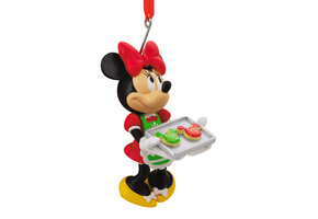 Kerstornament: Minnie with cookies