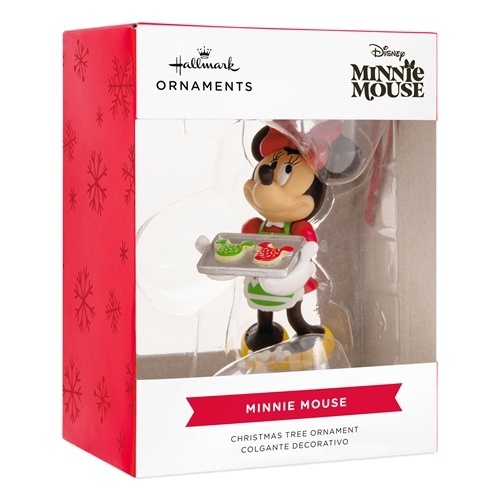 Kerstornament: Minnie with cookies