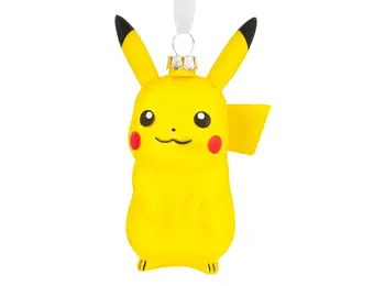Kerstornament: Pikachu - Glass