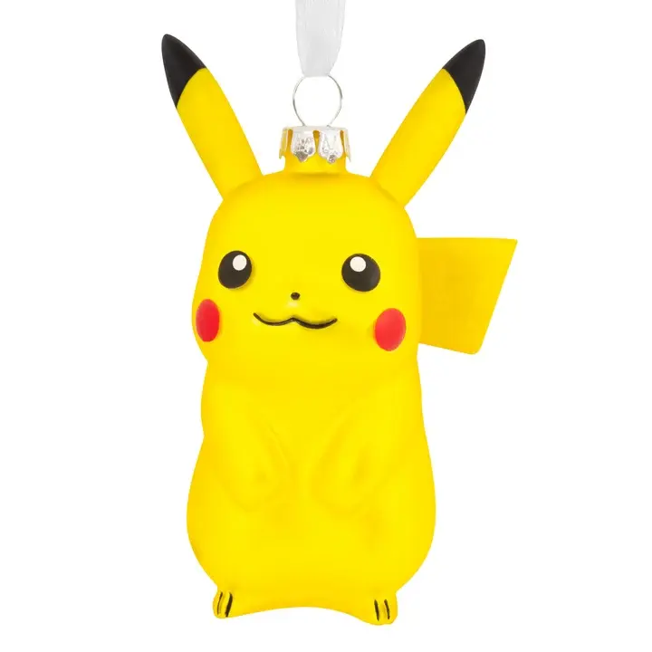 Kerstornament: Pikachu - Glass