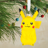 Kerstornament: Pikachu - Glass