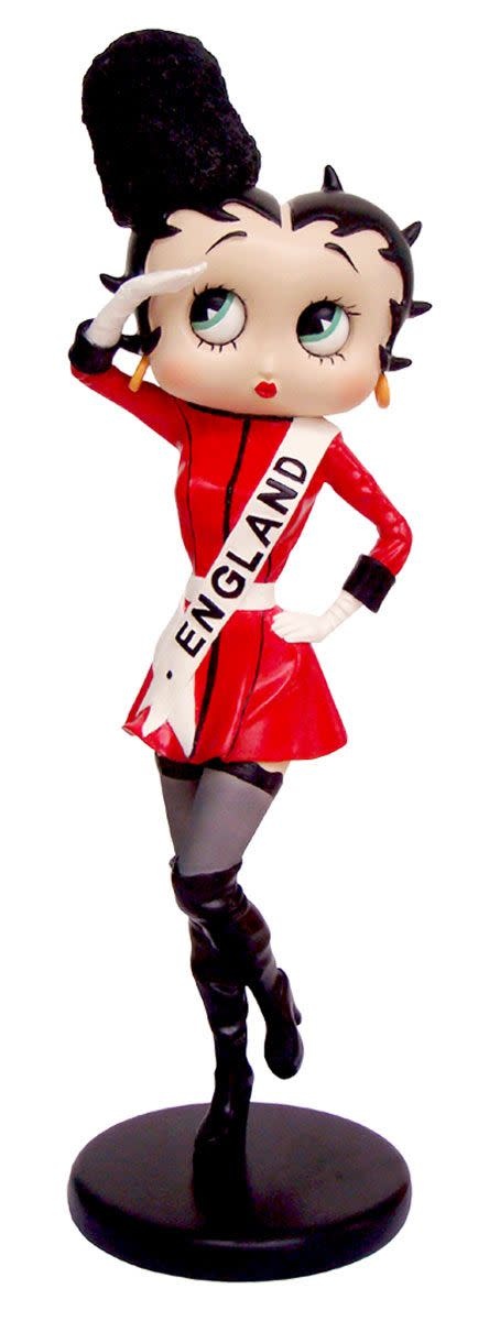Figurine: Betty Boop in England Costume
