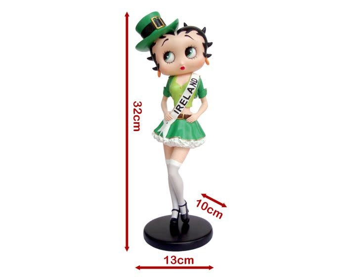 Figurine: Betty Boop in Ireland Costume