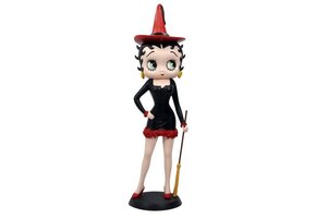 Figurine: Betty Boop - Witch - Black Dress with Red Hat