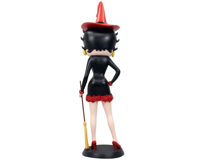 Figurine: Betty Boop - Witch - Black Dress with Red Hat