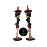 Figurine: Betty Boop - Witch - Black Dress with Red Hat