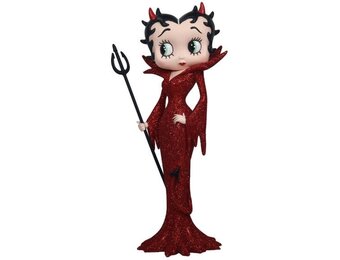 Figurine: Betty Boop Devil - Red Glitter Dress 30.5cm