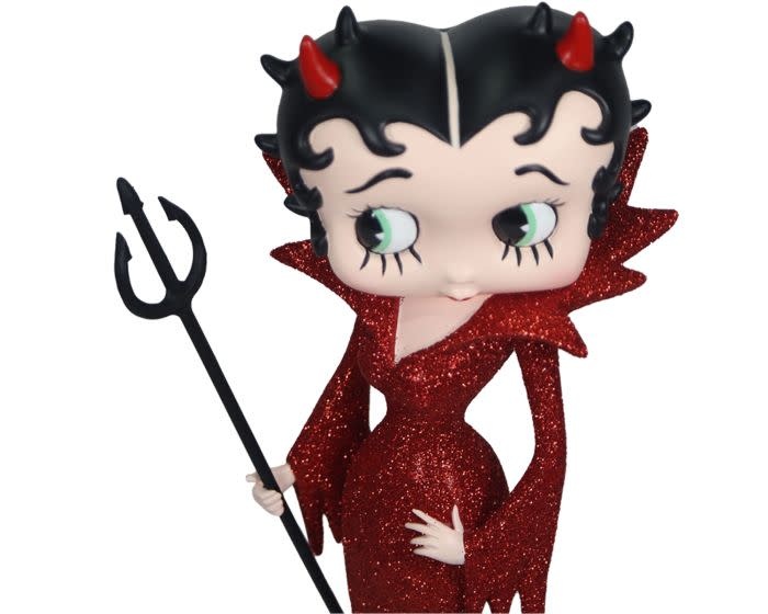 Figurine: Betty Boop Devil - Red Glitter Dress 30.5cm