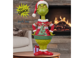 Figurine: Grinch with Ugly Sweater Statue by Jim Shore