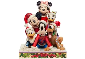 Figurine: Disney  -  FAB 5 with music Traditions by Jim Shore