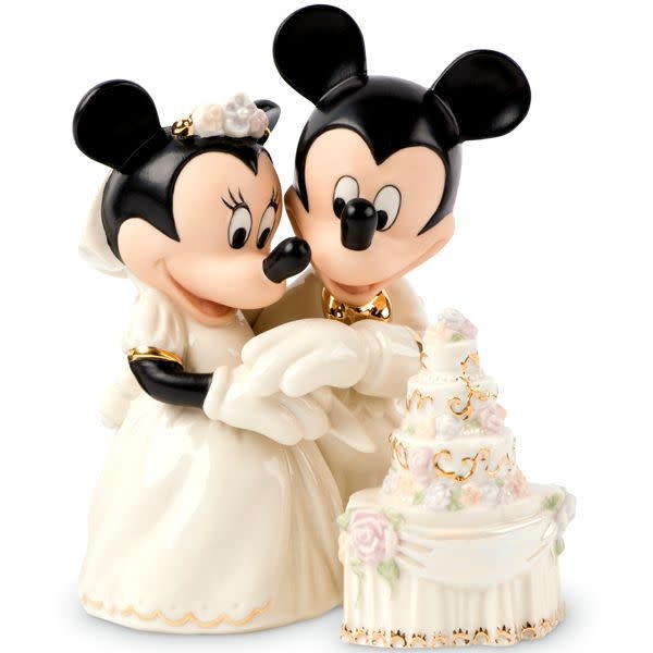 Figurine: Mickey & Minnie Mouse - Dream Wedding Cake