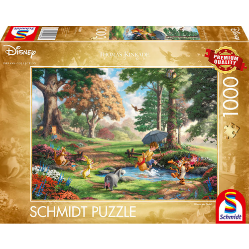 Schmidt Puzzle 1000 stukjes: Winnie de Poeh