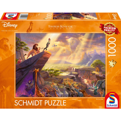 Schmidt Puzzle 1000 stukjes: The Lion King
