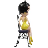Figurine: Betty Boop - on Chair Yellow Glitter 32.0 cm