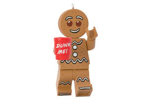 Kerstornament: LEGO Gingerbread