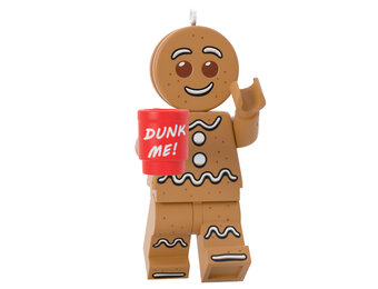 Kerstornament: LEGO Gingerbread