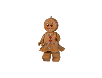 Kerstornament: LEGO Gingerbread Girl