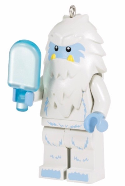 Kerstornament: LEGO Yeti