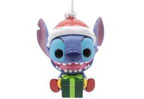 Kerstornament:  Stitch Gift - Funko