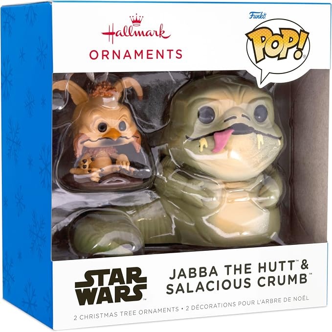 Kerstornament: Jabba & Sala - Funko Buddy
