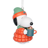 Kerstornament:  Snoopy Cocoa