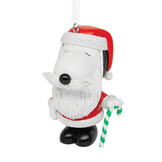 Kerstornament:  Snoopy Santa