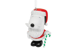 Kerstornament:  Snoopy Santa