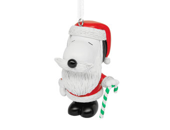 Kerstornament:  Snoopy Santa