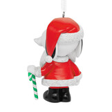 Kerstornament:  Snoopy Santa