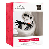 Kerstornament:  Jack & Zero
