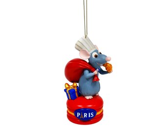 Kerstornament: Remy - Croissant-Macaron