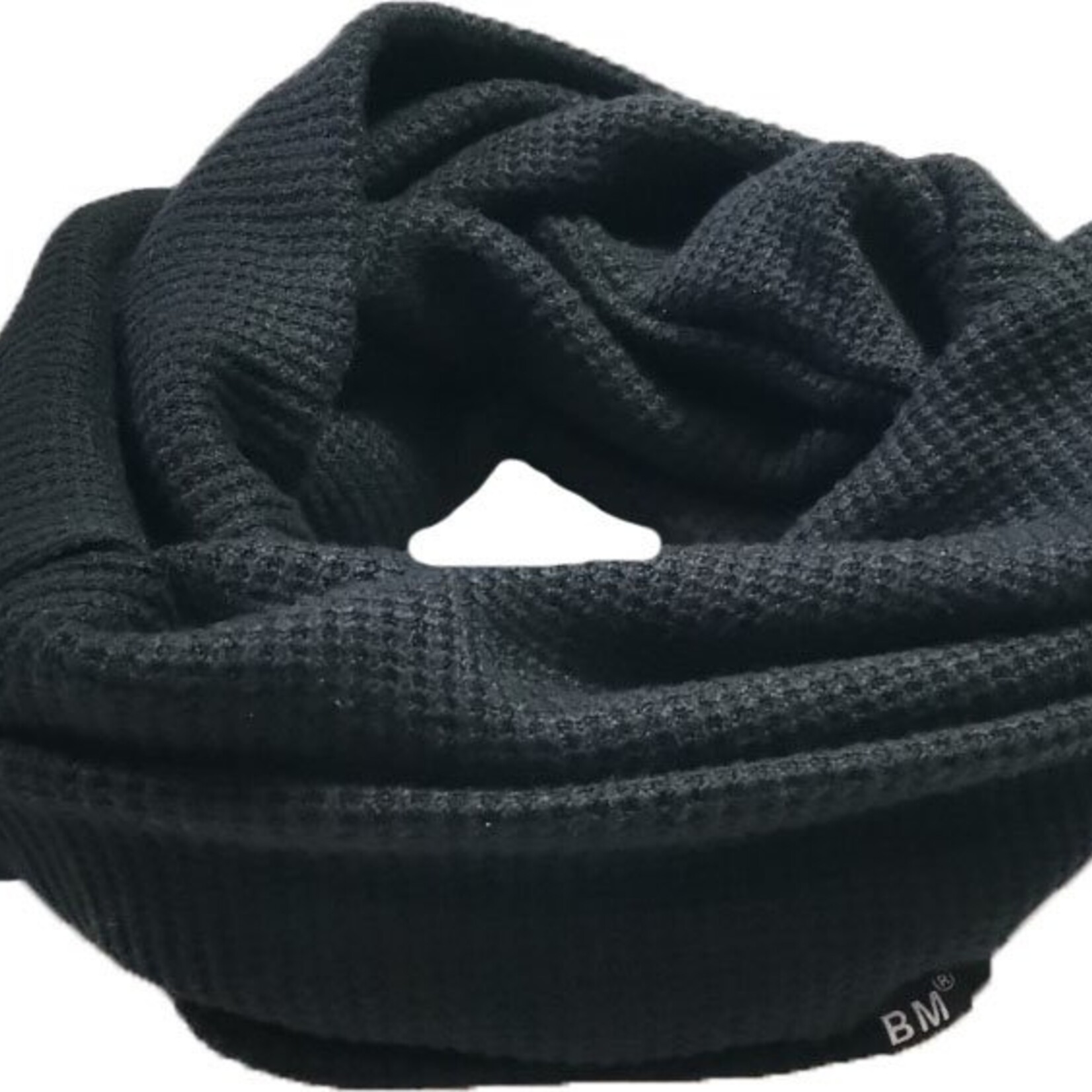 Col knit zwart