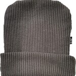 Knit taupe muts