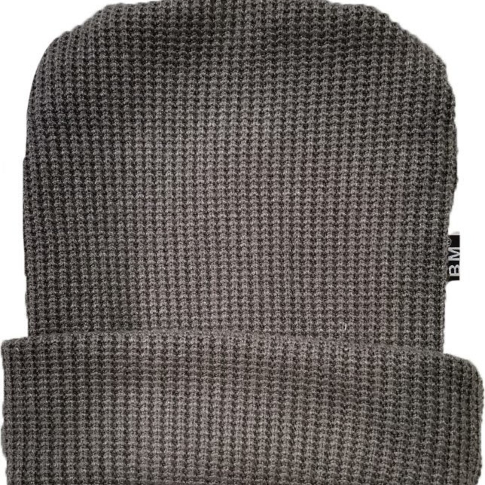 Knit taupe muts