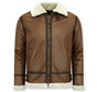 Shearling jacket - Lammy Coat - Bruin