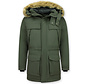 Parka Heren - Groene Lange Winterjas