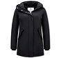 Dames Winterjas  Parka - Slim Fit  - Zwart